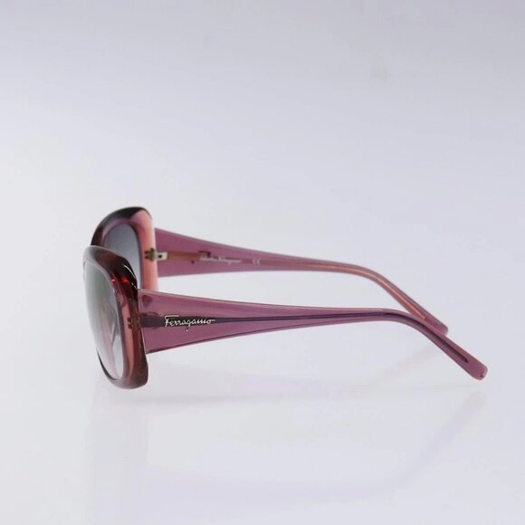 Salvatore Ferragamo Sunglasses Plastic Purple Auth BA5037 main image 9
